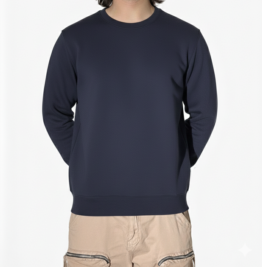 Premium Navy Sweatshirt