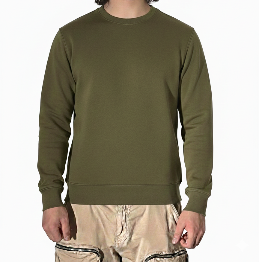 Premium Olive Sweatshirt